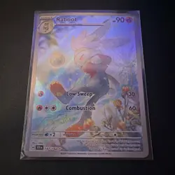 Pokemon Raboot 147/142 SV07: Stellar Crown Illustration Rare Holo 90 HP - Image 1