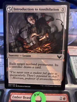 MTG Introduction to Annihilation Strixhaven: School of Mages 003/275 Regular... - Image 1