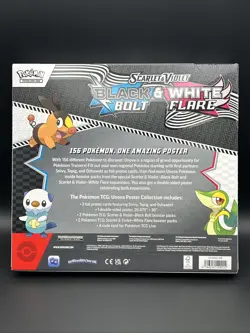 Pokemon Black Bolt/White Flare Unova SV10.5 Poster Collection - Image 2