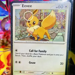 Eevee SVP200 Scarlet & Violet Black Star Promo Holo 🌀 Swirl 🌀 Pokemon TCG - Image 3