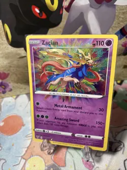 Pokemon Zacian X1 Vivid Voltage 082/185 Holo Amazing Rare TCG NM - Image 1