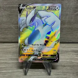Pokemon TCG - SWSH - Silver Tempest - Lugia V 185/195 - Ultra Rare - NM - Image 1