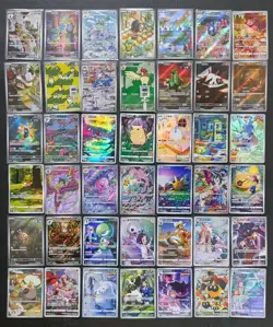42*Lot Pokemon TCG S-CHN. AR&CHR Pikachu Baxcalibur Frigibax Tinkatuff #2 JD90 - Image 1