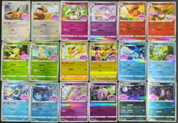 Eeveelution Stamped Holo Pokemon Gem Pack Vol.2 CBB2C Eevee Umbreon Lot 18 NE40 - Image 1