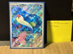 The Pokemon Company Wiglett 206/198 SV01 Illustration Rare Holo Full Art EN 2023 - Image 1