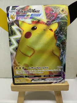 Pokemon TCG Pikachu VMAX - Promo SWSH: Sword & Shield 2 SWSH 044/185 Full Art - Image 1
