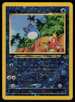 Marill 11/18 Southern Islands Pokemon Moderately Played - Image 1