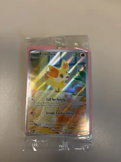 Pokemon Fennekin 080 SEALED Chaos Rising Promo Illustration Rare NM - Image 1