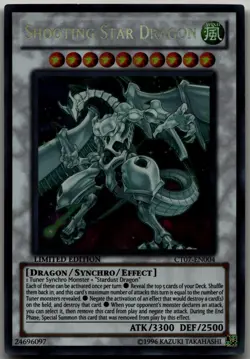 Shooting Star Dragon Secret Rare 2010 Collectors Tins CT07-EN004 LP - Image 1