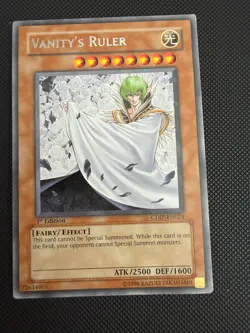Vanity's Ruler [1st Edition] CDIP-EN024 YuGiOh Cyberdark Impact5 - Image 1