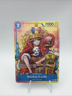 2024 One Piece Monkey.D.Luffy P-043 2nd Anniversary Stamped Convention Promo - Image 1