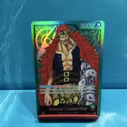 One Piece CCG Eustass "Captain" Kid Leader Foil ST02-001 EN 5000 Power - Image 3