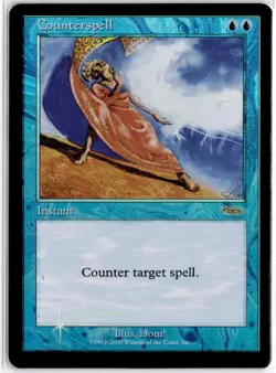 1X MTG Magic The Gathering - Counterspell DCI Judge Promo FOIL - NM - Image 1
