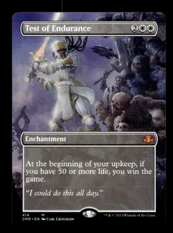 Test of Endurance (Borderless) 414 M Dominaria Remastered - Image 1