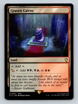 #401 Graven Cairns 2025 Final Fantasy Commander Rare - Image 1