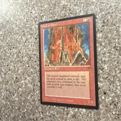 Magic the Gathering Legends Wall of Earth NM MTG - Image 3