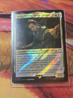 MTG Moira Brown, Guide Author (Surge Foil) [Fallout] Near Mint Foil​ - Image 2