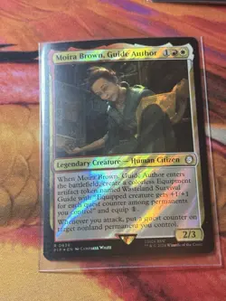 MTG Moira Brown, Guide Author (Surge Foil) [Fallout] Near Mint Foil​ - Image 5