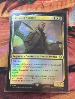 Colonel Autumn - Foil Fallout MTG - Image 1