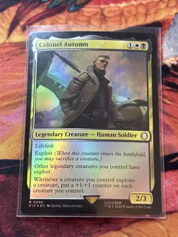 Colonel Autumn - Foil Fallout MTG - Image 4
