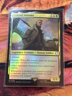 Colonel Autumn - Foil Fallout MTG - Image 5