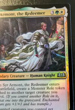 Syr Armont, The Redeemer 0214 WOE Foil Uncommon Wilds Of Eldraine MTG - Image 3