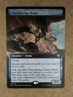 Thunderclap Drake Extended Art OTC NM MTG - Image 1