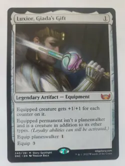 Luxior, Giada's Gift - Streets of New Capenna Magic the Gathering NM-M Unplayed - Image 1