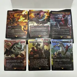 Deadpool Secret Lair Magic the Gathering Foil Bundle - Opened - Full Set - Image 1