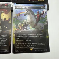 Deadpool Secret Lair Magic the Gathering Foil Bundle - Opened - Full Set - Image 3
