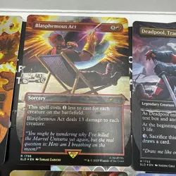 Deadpool Secret Lair Magic the Gathering Foil Bundle - Opened - Full Set - Image 5