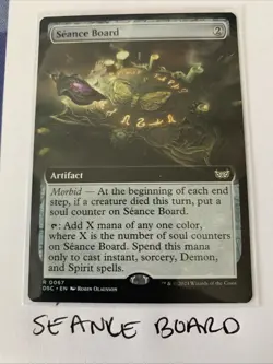 Seance Board (Extended Art) Commander: Duskmourn: House of Horror Regular - Image 1