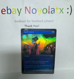 1x FOIL MP MTG Spell Pierce (Borderless) - 2X2 - Image 1