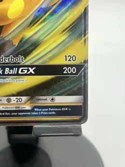 Pokemon TCG Raichu GX SM213 SM Promo Rare NM - Image 4