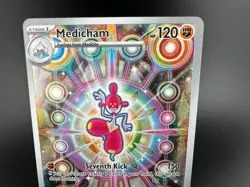 Medicham 241/217 Illustration Rare ME: Ascended Heroes Pokemon TCG - Holo IR NM - Image 2