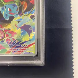 2025 Pokemon TCG Mega Evolutions Ivysaur Illustration Rare 134/132 PSA 10 - Image 4