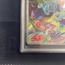 2025 Pokemon TCG Mega Evolutions Ivysaur Illustration Rare 134/132 PSA 10 - Image 5