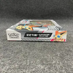 POKEMON S & V Black Bolt & White Flare Victini Illustration, Sealed Box is Worn - Image 4