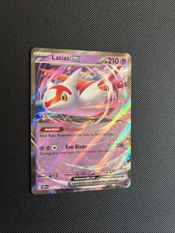 Pokemon TCG Latias EX Surging Sparks Scarlet & Violet Double Rare - Image 1