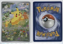 Pikachu (Paldea Adventure Chest) Holo Pokemon Scarlet & Violet Black Star Promo - Image 3