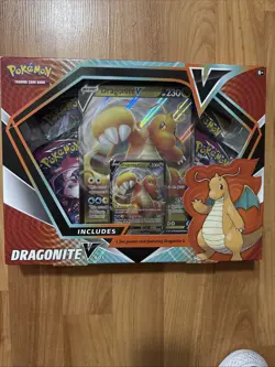 Pokemon TCG Dragonite V Collection Box NEW Sealed - Image 1