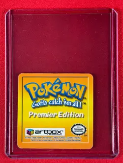 1999 Pokemon Artbox Action Flipz #25 Machop Machoke - Image 2