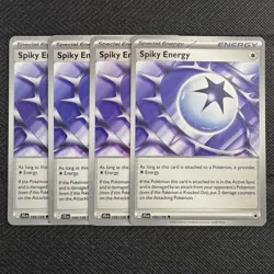 4x Spiky Energy | 159/159 NM | Journey Together | Uncommon | Pokemon TCG Playset - Image 1
