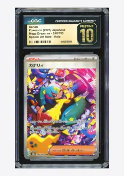 Pokemon CGC 10 PRISTINE Canari SAR 2025 248/193 M2a Japanese - Image 1