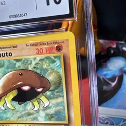 Kabuto 50/62 - 1st Edition - CGC Gem Mint 10 - Fossil - Pokemon TCG 1999 Vintage - Image 3