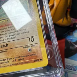 Kabuto 50/62 - 1st Edition - CGC Gem Mint 10 - Fossil - Pokemon TCG 1999 Vintage - Image 4
