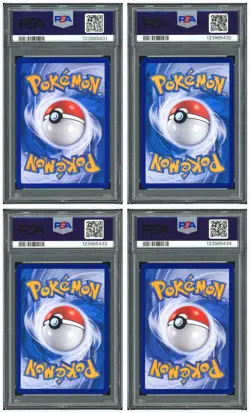 Pokemon PSA 10*4 Eevee & Umbreon AR Complete Set 2025 Gem Pack Vol.2 S.Chinese - Image 2