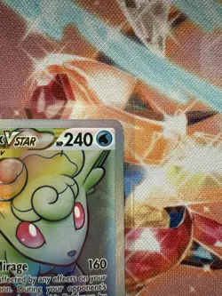2022 Pokemon SWSH12 #197/195 - Alolan Vulpix VStar - Secret Rare - Image 5