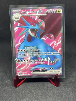 Salamence ex 177/159 Sv09: Journey Together Holo Pokemon Near Mint - Image 1