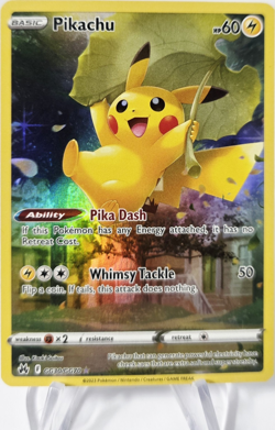 Pikachu GG30/GG70 SWSH Crown Zenith Galarian Gallery Ultra Rare Holo 2023 - Image 1